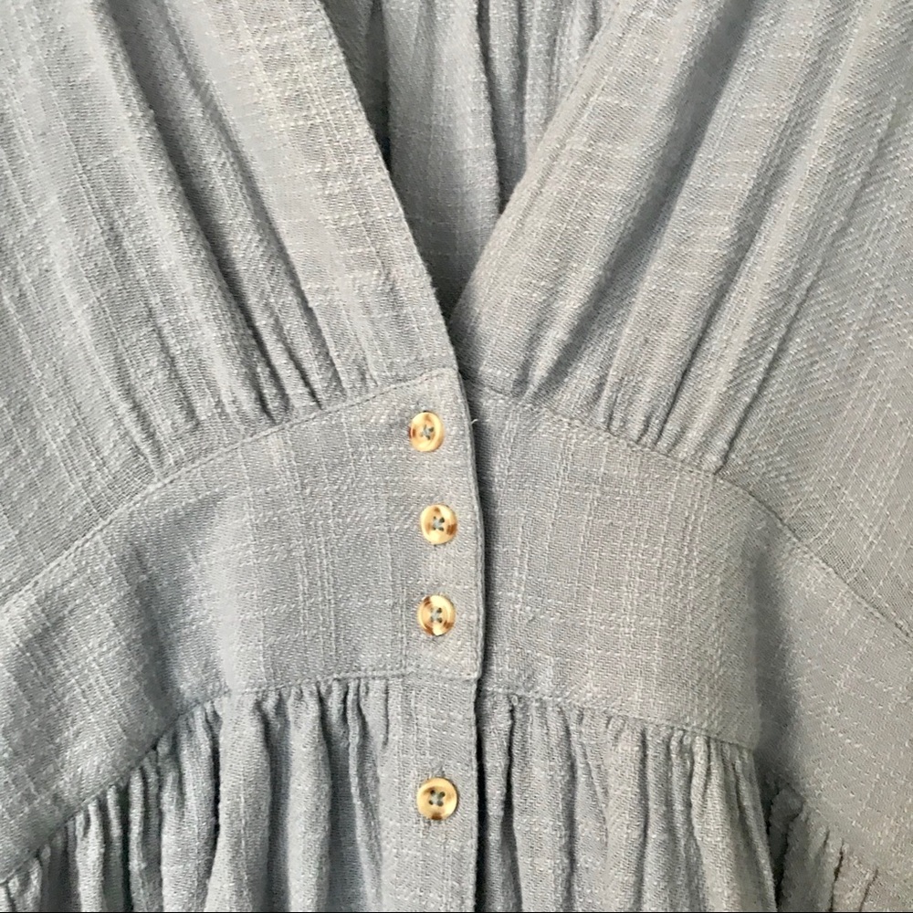 SOLD 🌿 Free People Blue ‘Love of My Life’ Dress - Picture 12 of 16